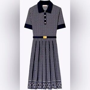 Tory Burch Knit Polo Dress